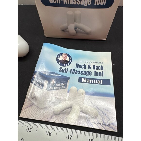 Dr. Bergs Neck & Back Self-Massage Tool For Muscle Relaxation & Pain Relief - Picture 4 of 6